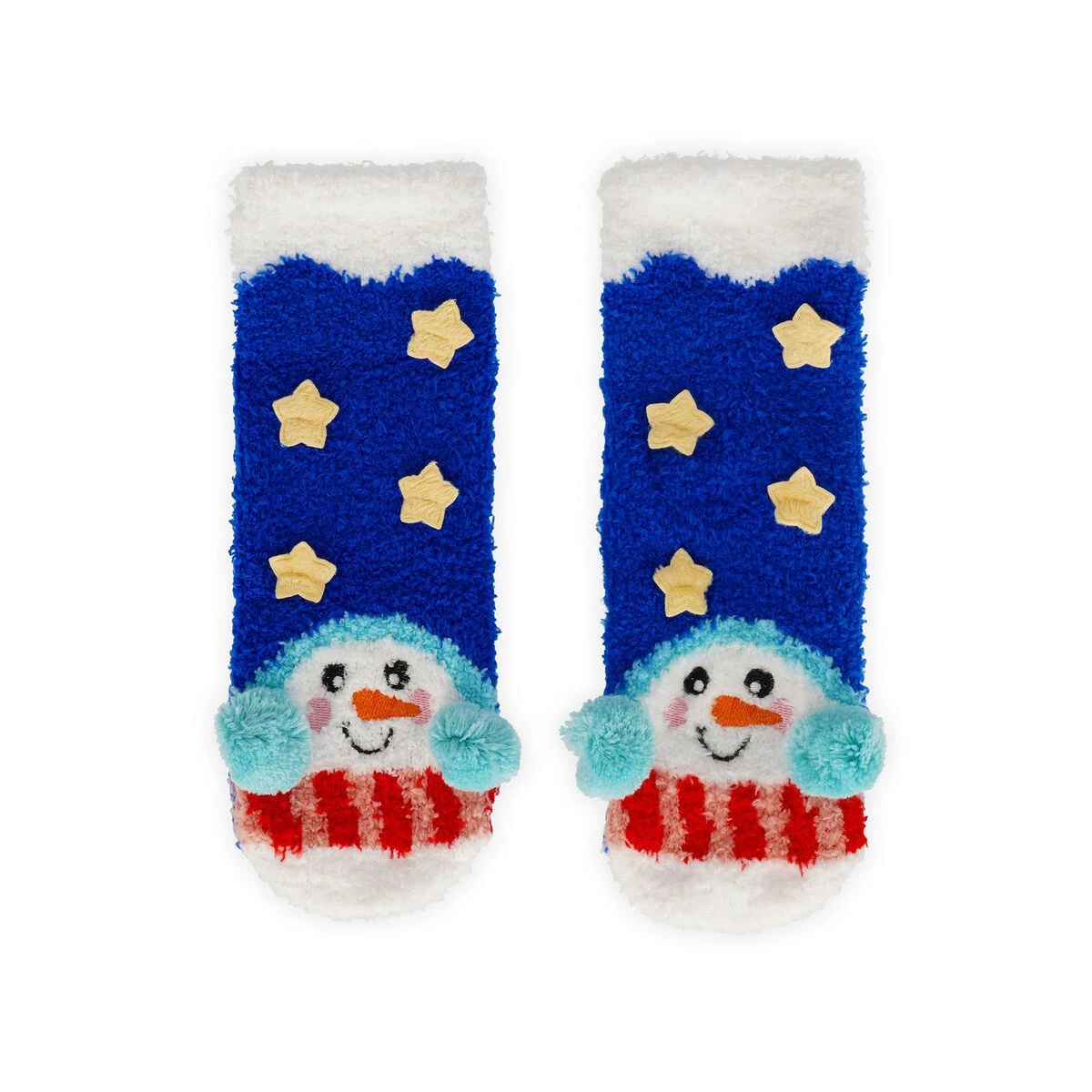 Legami - Kids' Christmas Slipper Socks Snowmen - A Perfect Fit!