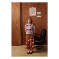 Hallo Simone – Cleophée Pullover aus Alpaka- und Merinowolle | Mauve