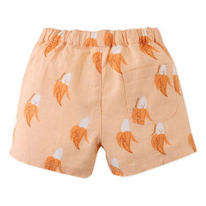 Gingersnaps - Thomas Banana Linen Shorts | Orange