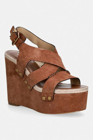 MICHAEL Michael Kors Raven Wedge Sandal Süet Sandalet