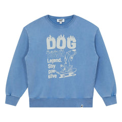 Hundred Pieces - Sweat Ryde God Town Organik pamuk | Lacivert