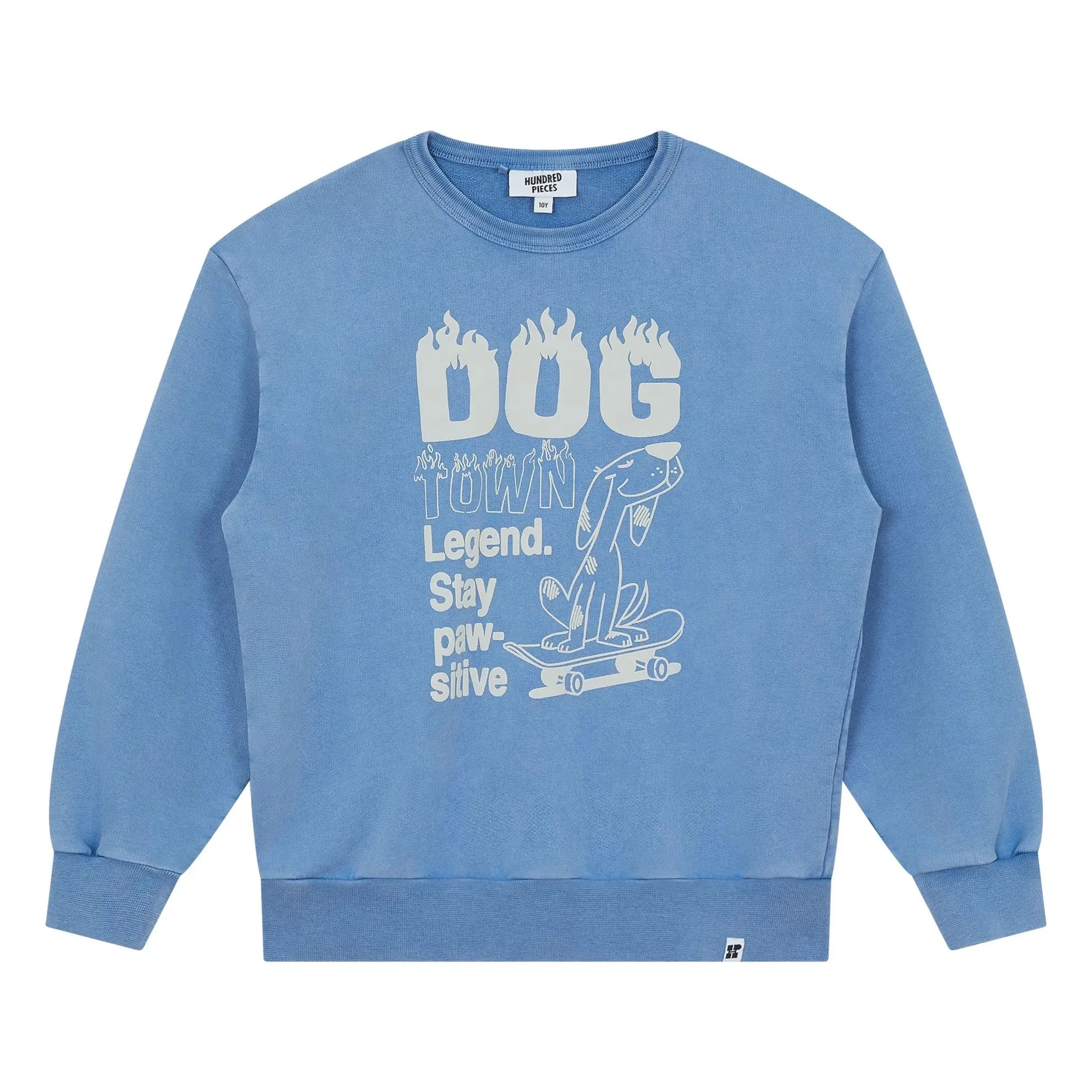 Hundred Pieces - Sweat Ryde God Town Organik pamuk | Lacivert