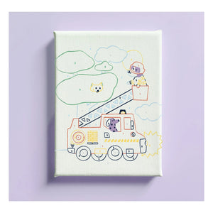 La Petite Épicerie - Number Coloring Book - Wouf