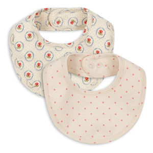 Konges Sløjd - Pirouette bandana önlükler - 2’li Set | Ecru