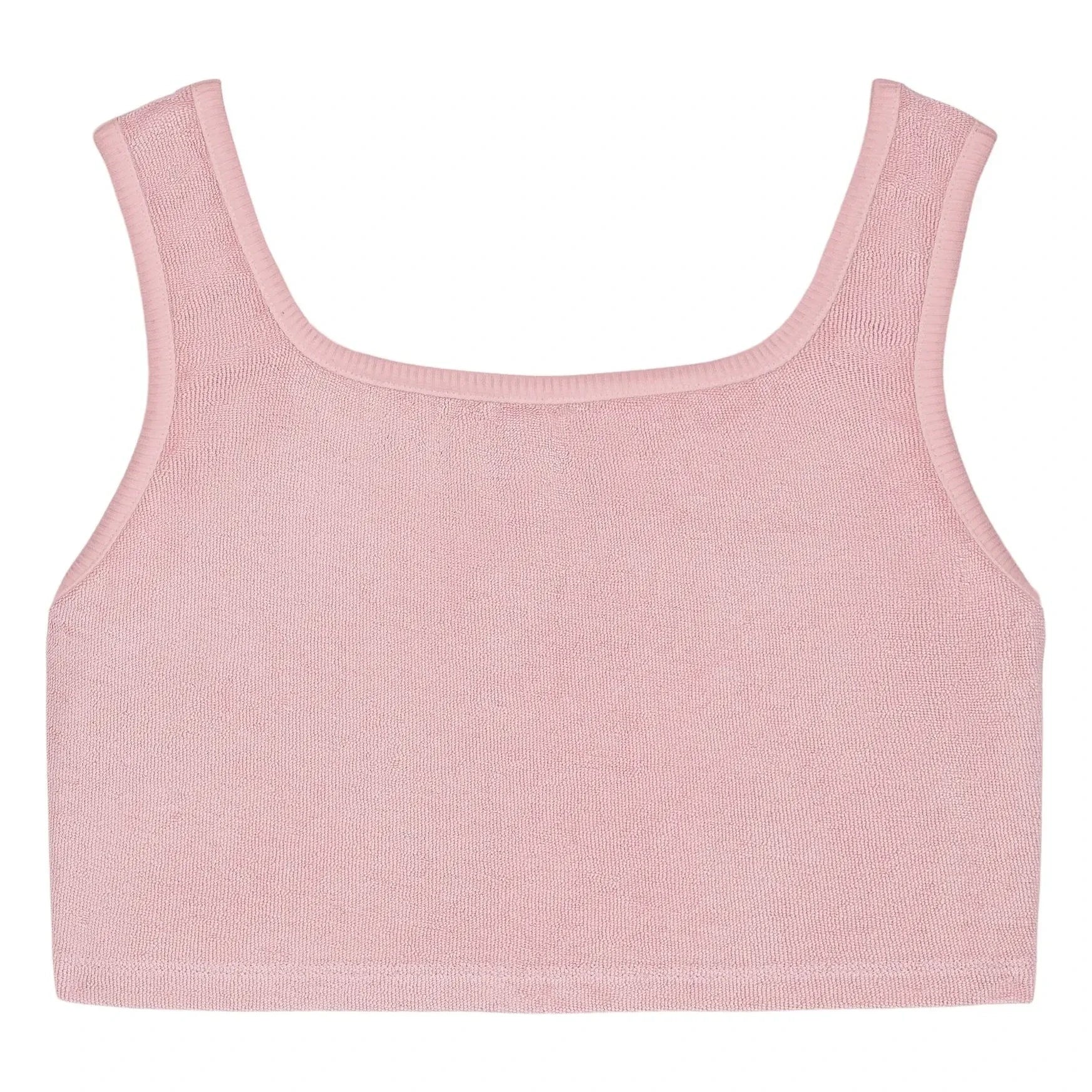 We Are Kids - Aria Bio-Baumwolle Schwamm Crop Top | Zartrosa