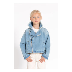Finger in the nose - Flavy Jacke | Ausgeblichener Denim