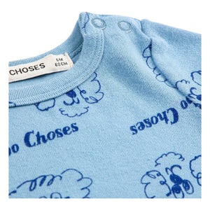 Bobo Choses - Body Dogs Organik Pamuk | Mavi