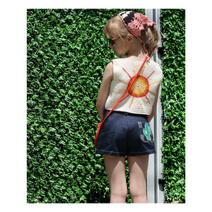 Kalinka - Sleeveless Sahara Crochet Vest | Ecru