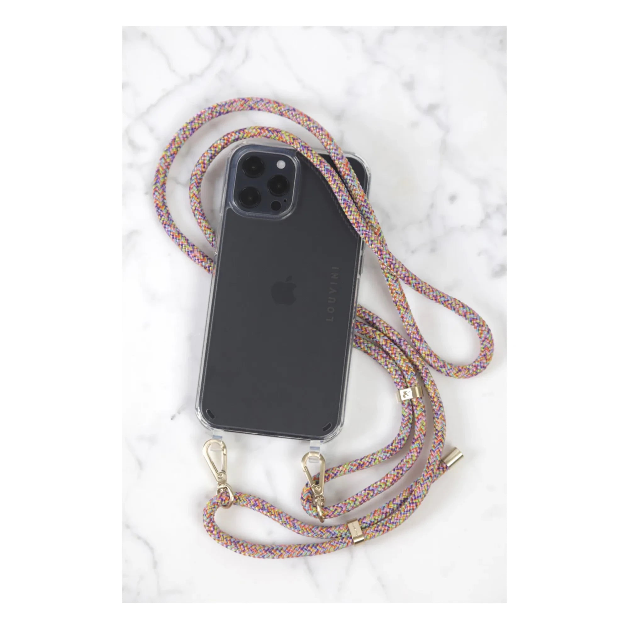 Louvini - Charlie Şeffaf iPhone Kılıfı