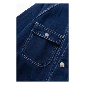 Service Works - Denim Tulum 2.0 Organik Pamuk Ceket | Yıkanmış mavi