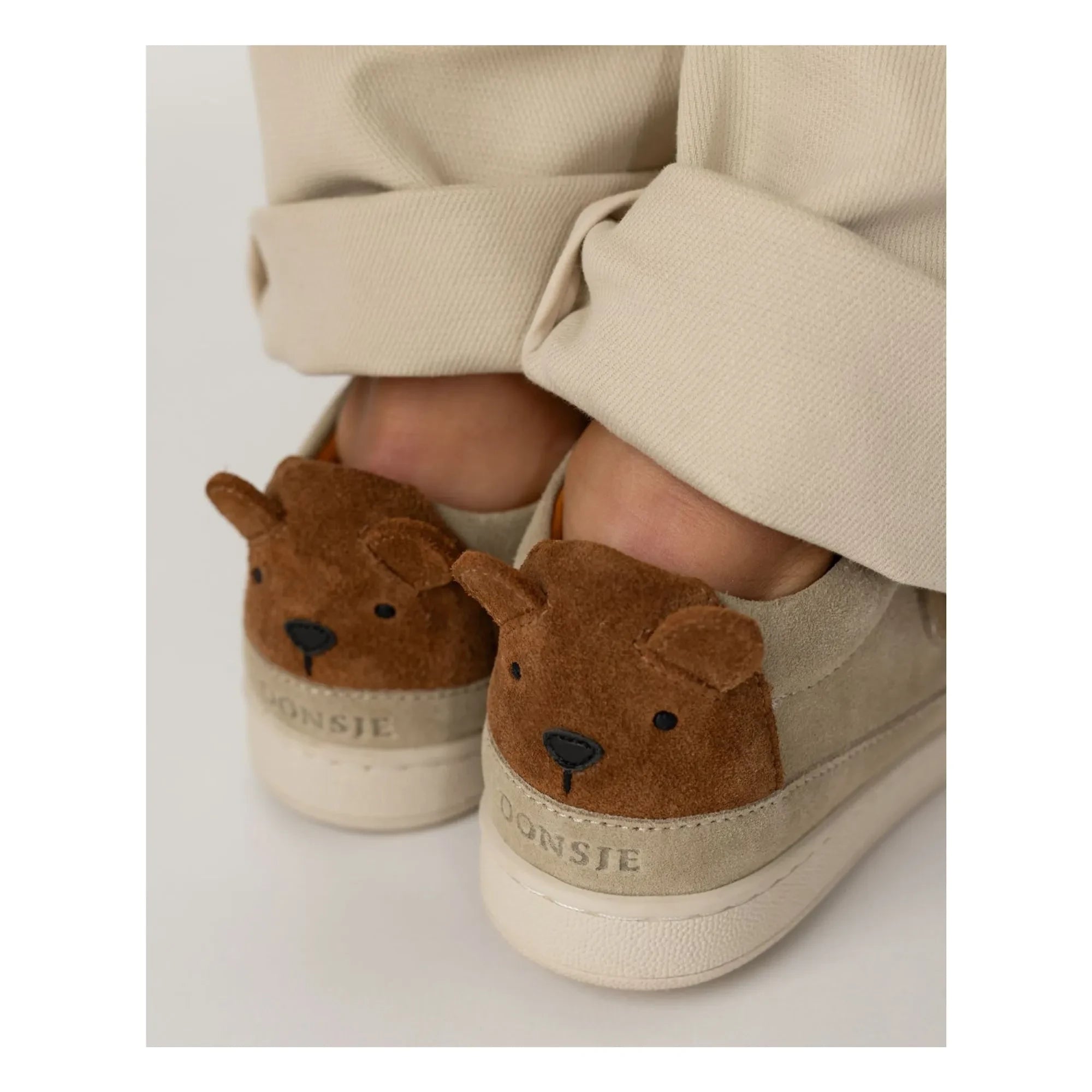 Donsje - Rinon Bär Wildleder-Sneaker | Beige