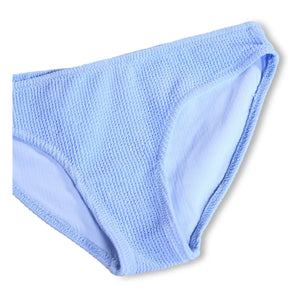 Molo - Embossed Swimwear Nola Crepe Recycled Fibres | Ice blue