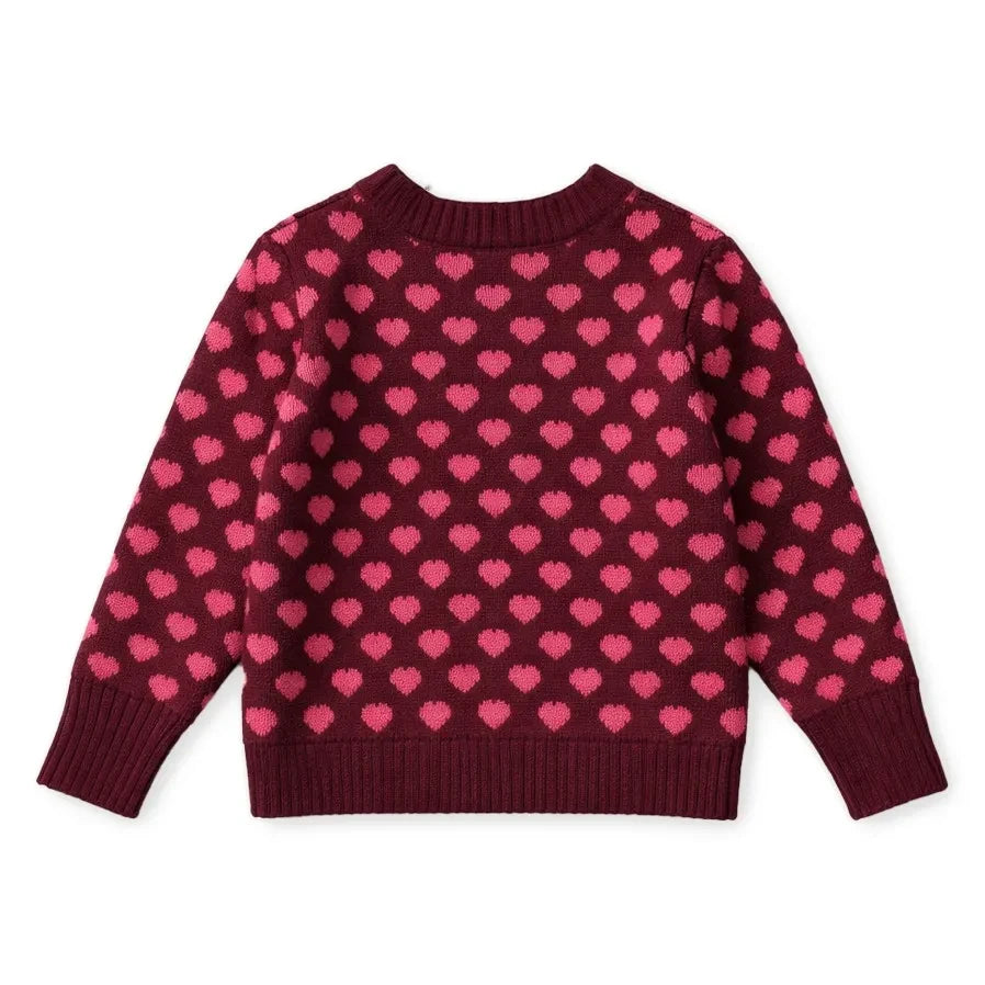 Fliink - Janie Hearts Kazak | Bordo