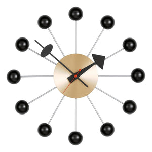 Vitra - Wall Clocks - Ball Clock George Nelson, 1948-1960 | Siyah