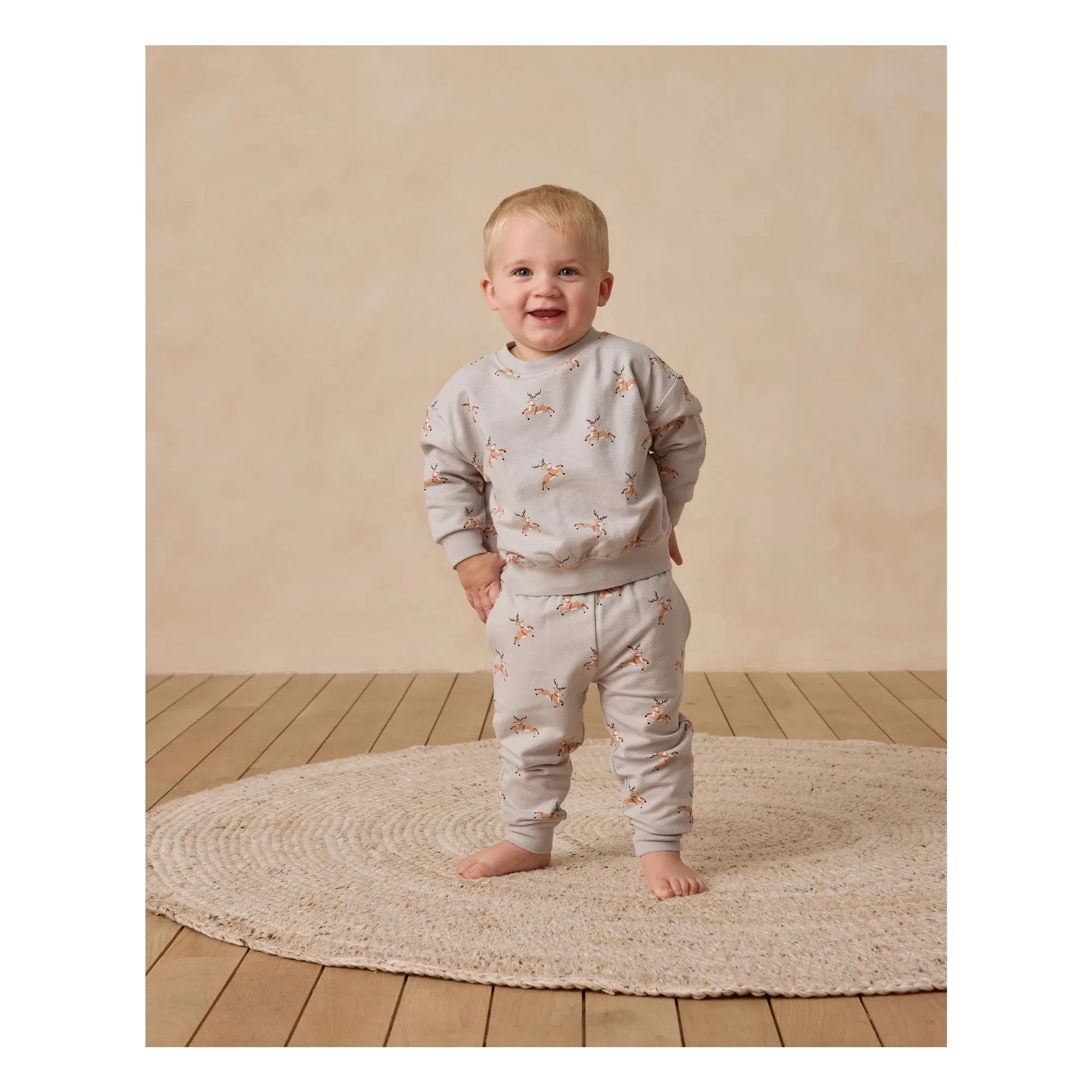 Quincy Mae - Jogger Rennes Bio-Baumwolle | Grau