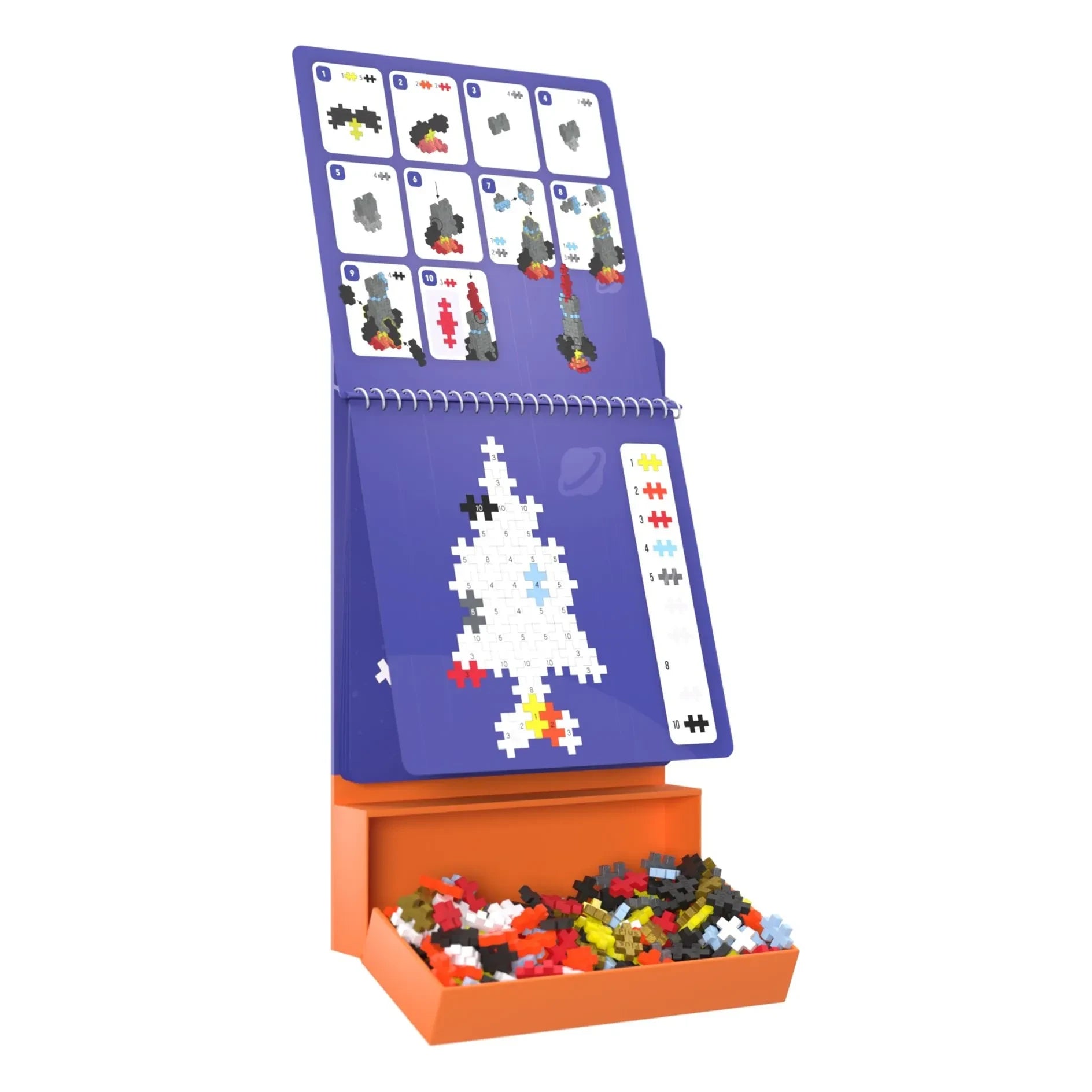 Plus-Plus - Espace yaratıcı set - 125 parça