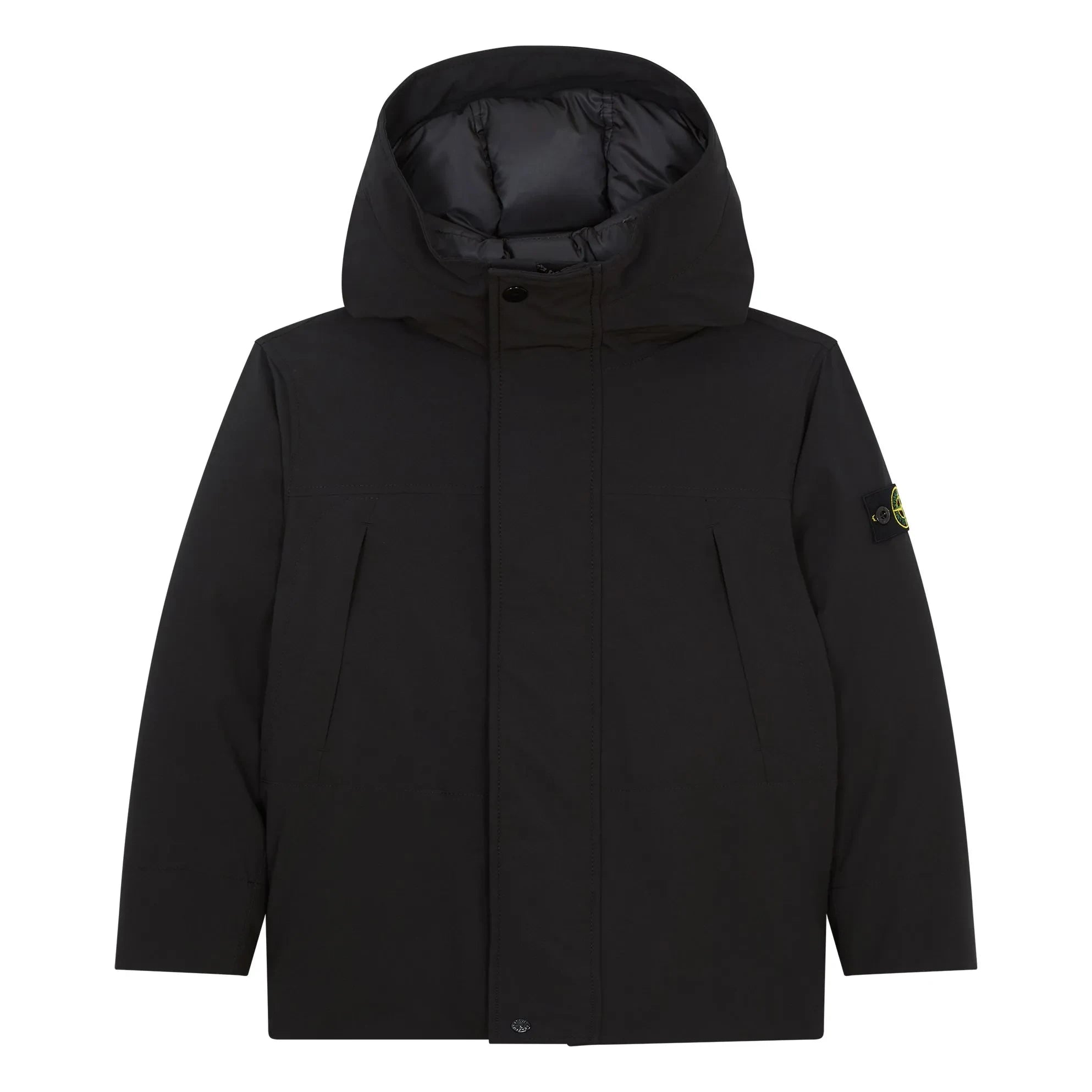 Stone Island - Logo Parka | Black