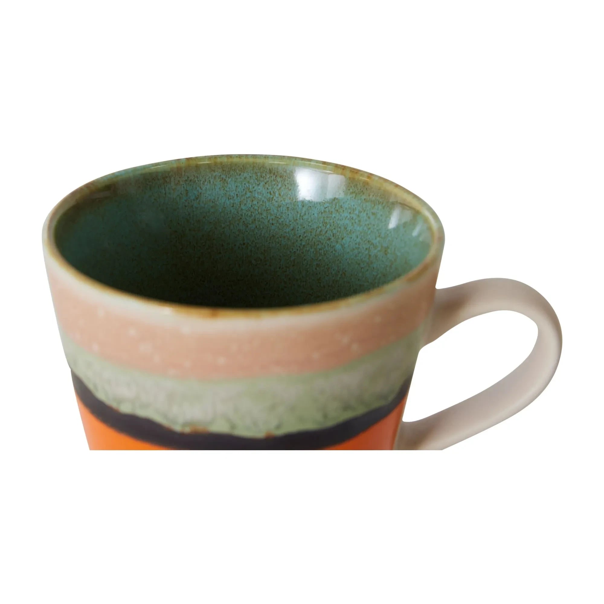 HKliving - Steingut Tasse | Orange