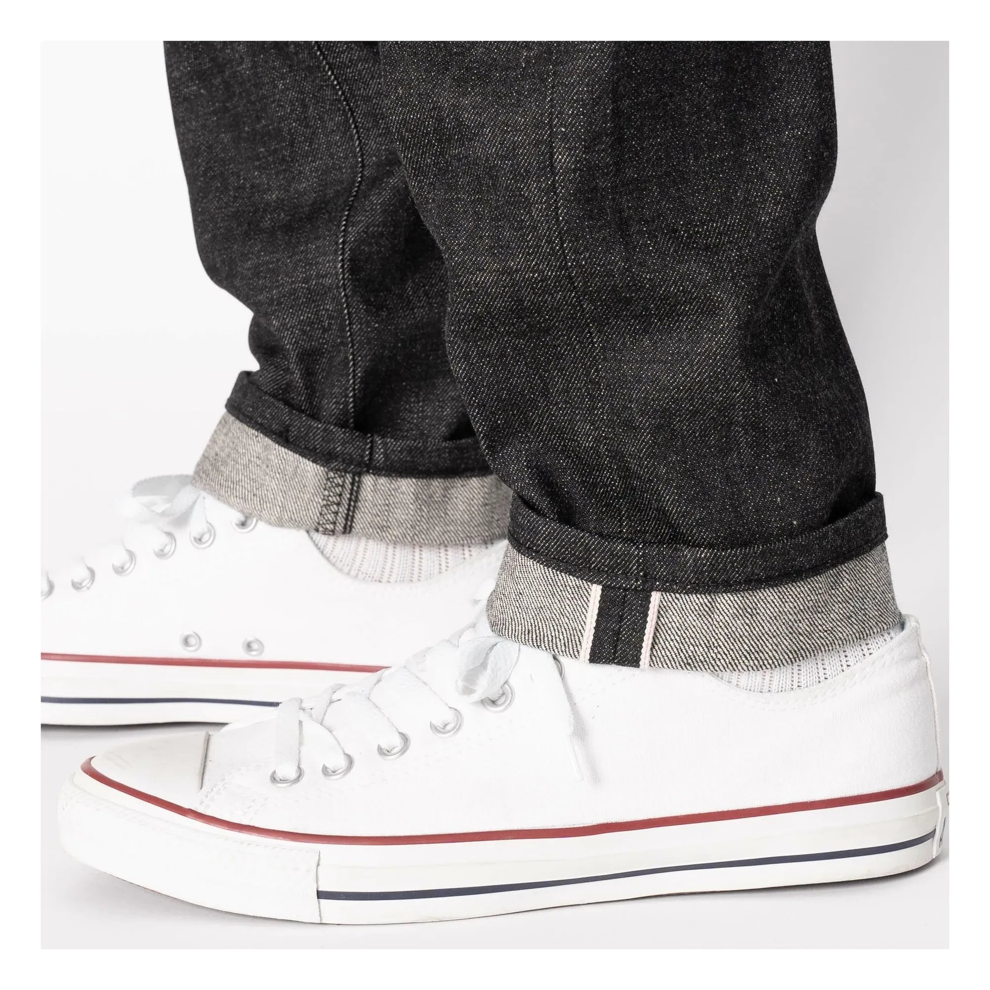 Naked & Famous - Jeans Super Guy Yatagarasu Selvedge | Schwarz