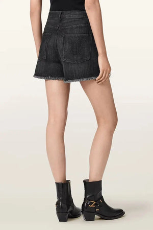 AllSaints kadın denim kısa şort HEIDI