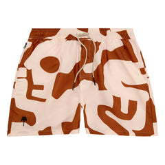 OAS - Russet Puzzlotec Banyo Şortu | Terracotta