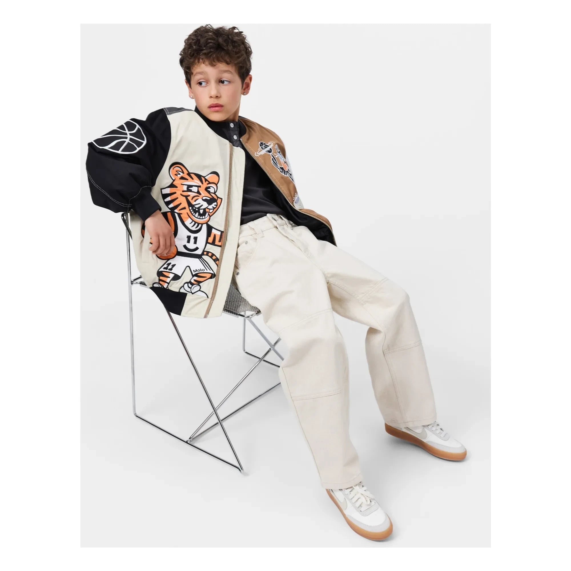 Molo - Hedley Basketball Bomberjacke | Schwarz