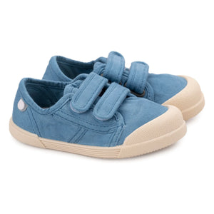 Igor - Lona Doppelt gestreifte Sneaker | Azurblau