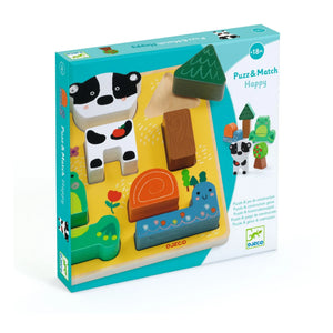 Djeco - Fröhliches 3D-Puzzle
