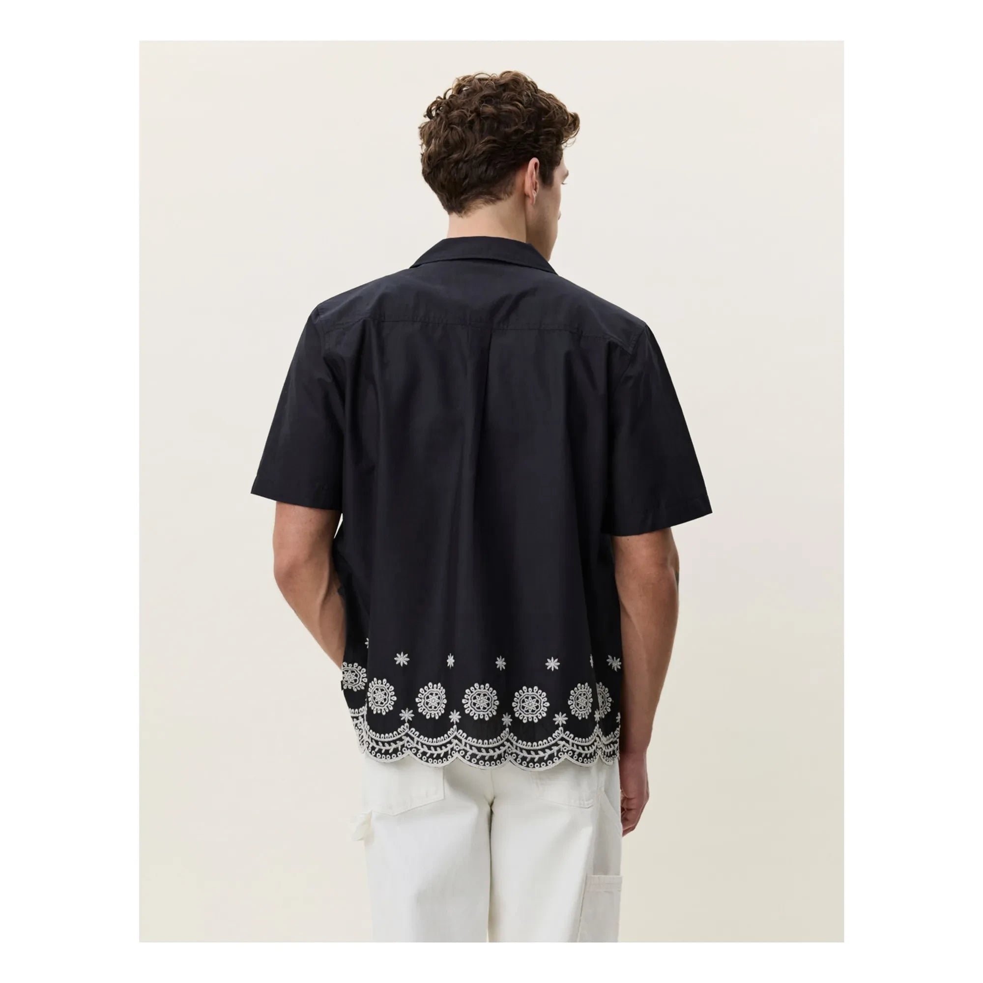 Les Deux - Chemise Border | Siyah