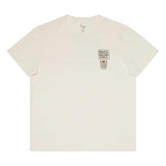 Nudie Jeans – T-Shirt Roy Garbage | Weiß