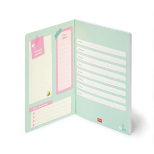 Legami - Exercise Kitap - A4 Defter - 4 mm Squared - Bee Çiçekler