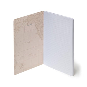 Legami - A5 Lined Defter ile Illustrated Hard Kılıf - Seyahat