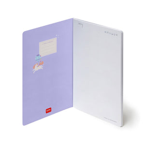 Legami - A5 Blank Defter ile Illustrated Hard Kılıf - Tek Boynuzlu At