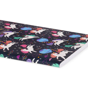 Legami - A5 Blank Defter ile Illustrated Hard Kılıf - Tek Boynuzlu At