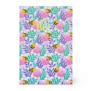 Legami - A5 Lined Defter ile Illustrated Hard Kılıf - Bee