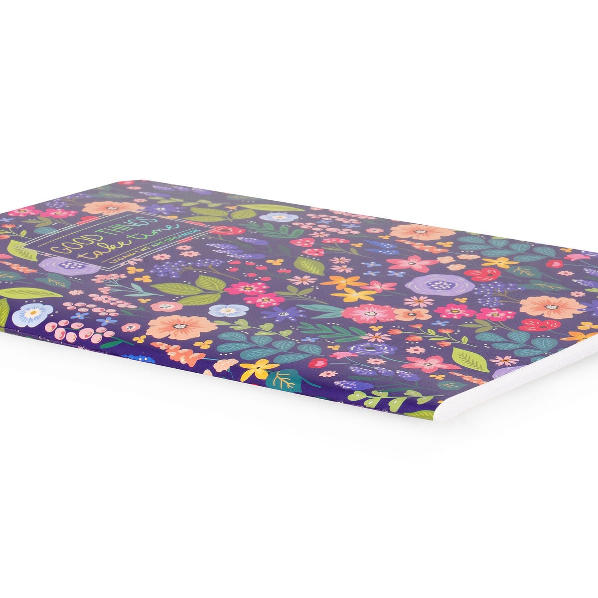 Legami - A5 Lined Defter ile Illustrated Hard Kılıf - Çiçekler