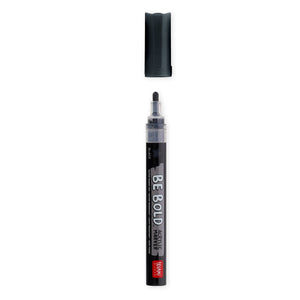 Legami - Acrylic Paint Marker - Black Ink - Be Bold