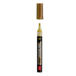 Legami - Acrylic Paint Marker - Gold Ink - Be Bold