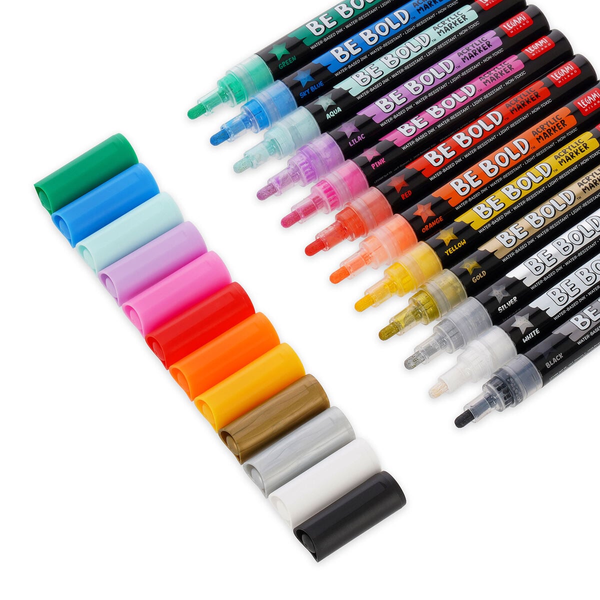 Legami - Acrylic Paint Marker - Gold Ink - Be Bold