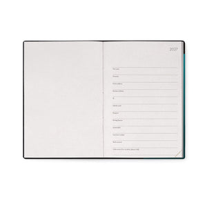 Legami - 12-Month Medium Weekly Günlük ile Defter 2027 - Deep Teal