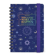 Legami - 12-Month Weekly Günlük - Küçük Spiral-Bound 2027 - Celestial