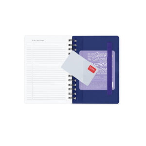 Legami - 12-Month Weekly Günlük - Küçük Spiral-Bound 2027 - Celestial