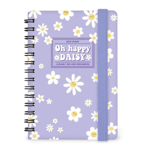 Legami - 12-Month Weekly Günlük - Küçük Spiral-Bound 2027 - Daisy