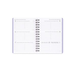 Legami - 12-Month Weekly Günlük - Küçük Spiral-Bound 2027 - Daisy