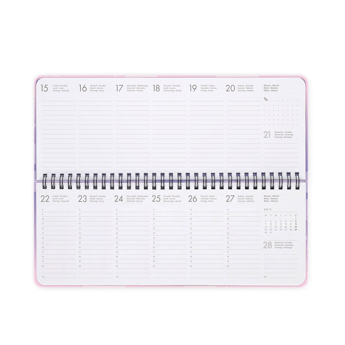 Legami - 12-Month Desk Planner 2027 - Kitty