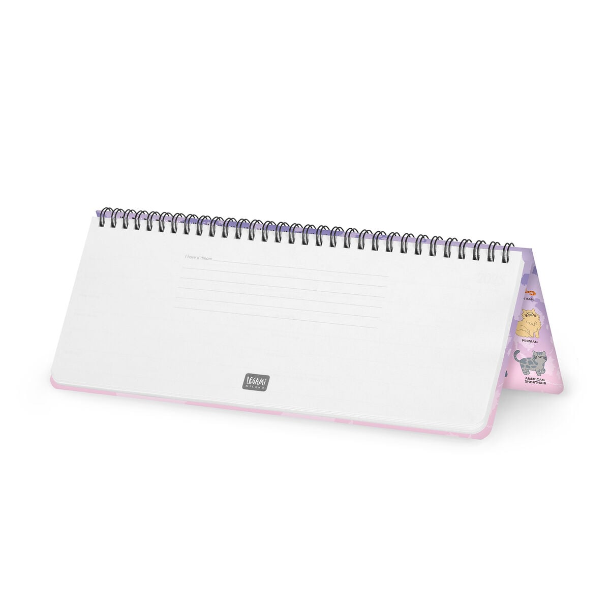 Legami - 12-Month Desk Planner 2027 - Kitty