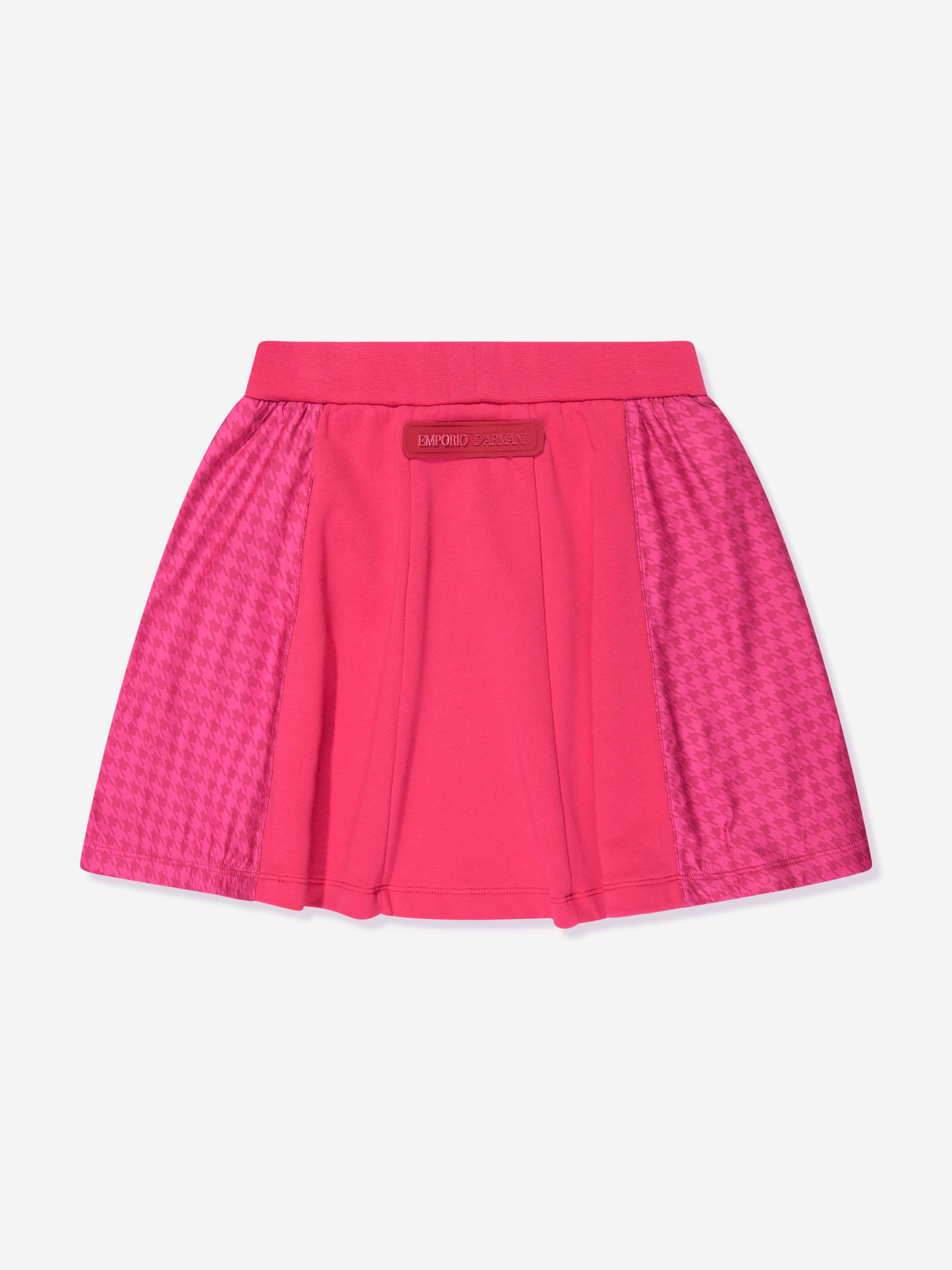 Emporio Armani Girls Flared Skirt in Pink