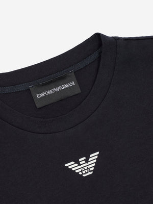 Emporio Armani Baby Boys Essential T-Shirt in Navy