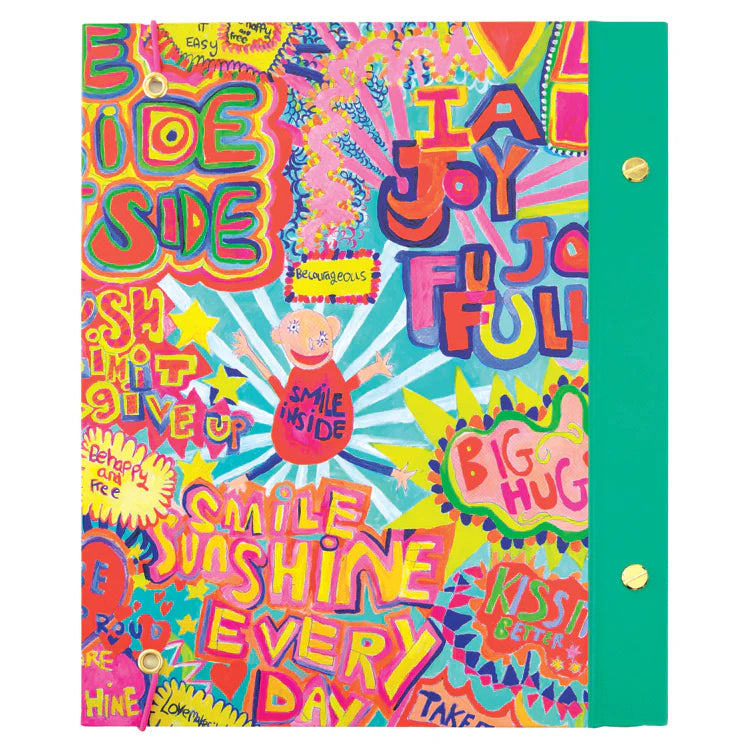 Portico Designs - Arthouse Unlimited 快乐满满 A5 硬壳日记本