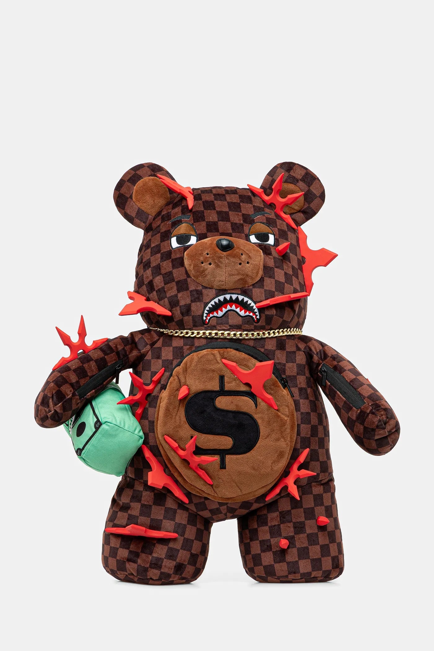 Sprayground - Sırt Çantası Sprayground в Kahverengiо малък размер с десен 910B7109NSZ